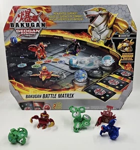 Bakugan Battle Brawlers Action Figure Lot with Battle Matrix - Picture 1 of 10