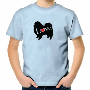 Love Pomeranian Pom Toddler Kid Youth T-Shirt Graphic Tee Cute Pom Dog Love gift - Picture 1 of 25