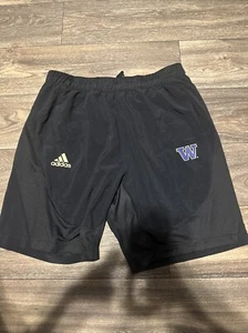 Adidas Washington Huskies Shorts Herren große Taschen Neu mit Etikett #I " - Bild 1 von 4
