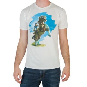 Legend of Zelda Breath of the Wild Men's Shirt, White - Picture 1 of 1