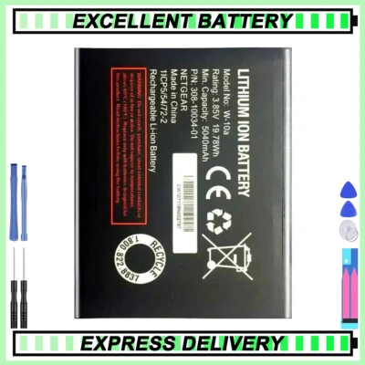 Battery For Telstra Netgear Nighthawk M2 MR2100 P/N 308-10077-01 W-10a V2 — 第 1/4 张图片