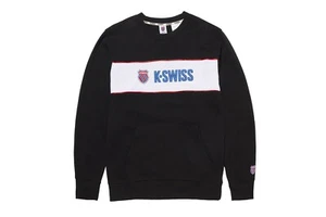 Nuevo K-Swiss PARA HOMBRES MY SWISS POLAR CREW NEGRO Envío rápido ✈ - Imagen 1 de 6