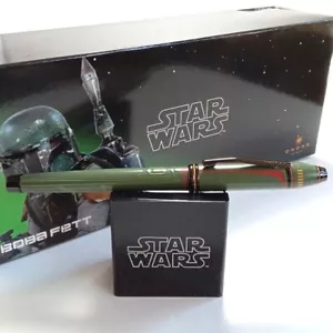 Cross Townsend Star Wars BOBA FETT Limited Edition Ballpoint Pen AT0045D-51 used - Picture 1 of 7