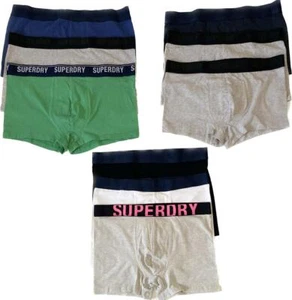 Paquete de ropa interior para hombre Trunk Triple de Superdry multicolor en colores mixtos - Imagen 1 de 21