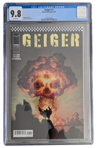Geiger 1 Mad Ghost CGC 9.8 Comic Book Image Geoff Johns - Picture 1 of 2
