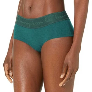 Champion 2XL Women's Boyshort Knickers Underwear Black Ultra-Soft TENCEL Panty 8 - Picture 1 of 2