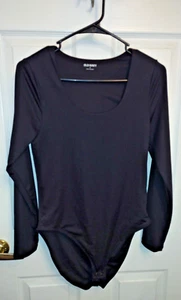 Women's Black OLD NAVY Bodysuit size M/L - Picture 1 of 3