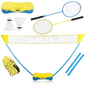 Swing Sports Outdoor Badminton Set - 5ft Standing Net with Birdies and Rackets - Picture 1 of 8