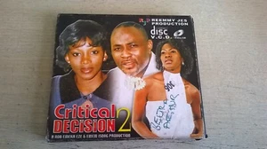 CRITICAL DECISION 2 - NOLLYWOOD FILM MOVIE VIDEO CD CDi CD-i VCD - COMPLETE - Picture 1 of 4
