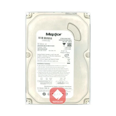 Seagate SpinPoint Hard Disk Interno 2,5 320GB Sata 8Mb 5400RPM HM321HI - Immagine 1 di 2