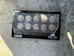 Star Wars Con 2022 Bounty Hunter Exclusive Coin Collection Cad Bane Boba Fett - Picture 1 of 1