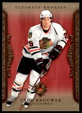 2006-07 Upper Deck Ultimate Collection ROOKIE Troy Brouwer Rookie /699 Chicago