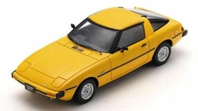 MODELLINO AUTO STATICO SCHUCO MAZDA SAVANNA RX-7 1978-85 GIALLO SCALA 1:43 - Immagine 1 di 4