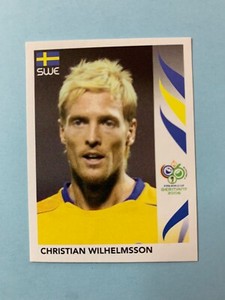 Panini World Cup 2006 Germany Fifa Sweden Christian Wilhelmsson 163