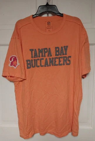 Reebok NFL Vintage Tampa Bay Buccaneers Stitched T-Shirt, Mens XL, VTG Logo Cover