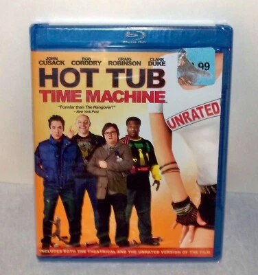 Hot Tub Time Machine Blu-ray Disc 2011 New & Sealed W/ John Cusack & Chevy Chase - Image 1 of 2