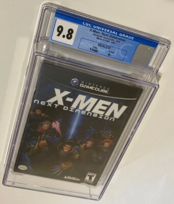 CGC 9.8 A+ SEALED MARVEL X-Men Next Dimension Nintendo NEW GameCube 22 yrs retro - Image 1 of 3
