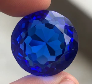 58 Ct Natural Certified Rich Blue Oval Cut Tanzanite Translucent Best Gemstone - Picture 1 of 13