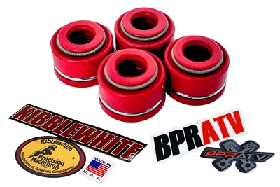 Honda XR600 R XR 600R 600 Kibblewhite Viton Valve Stem Seals Seal Set of 4 Four - Image 1 of 4