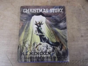 Christmas Story by H.L. Mencken--1st Edition, First State Dust Jacket - Imagen 1 de 12