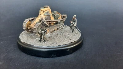 Modello Carro Armato Renault Ft17 RPM Scala 1/72 - Immagine 1 di 4