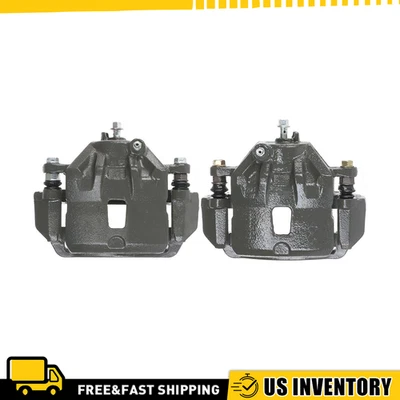 Pinzas de freno delanteras izquierda derecha con montaje de soportes para Kia Soul 2010-2013 Foto 1 de 4