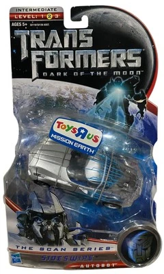 Transformers Sideswipe Dark of the Moon Scan Series Toys R Us New w Card Tear - Image 1 of 3