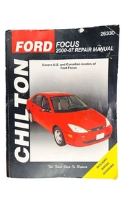 Chilton Ford Focus 2000 to 2007 Repair Manual Maintenance Guide 26330 Paperback - Picture 1 of 8