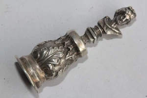 Sceau cachet argent massif Buste à l'antique (52560) - Picture 1 of 7