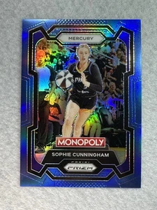 2024 Panini Prizm Monopoly WNBA Blue Prizm Sophie Cunningham 15/15 Mercury - Picture 1 of 3