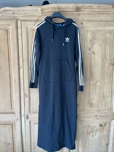 Adidas Damen Kleid Lang Gr 36 Schwarz - Bild 1 von 5