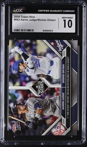 2024 Topps Now Aaron Judge/Shohei Ohtani #863 CGC 10 - Picture 1 of 2