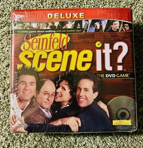 Seinfeld Scene It DVD Game Deluxe Edition Metal Box Sealed Free Shipping - Picture 1 of 4