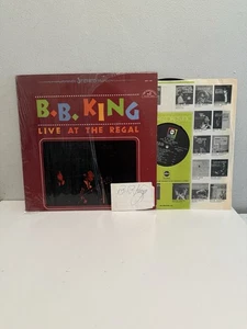 1960's BB King Signed Autograph With Live At The Regal Lp - Picture 1 of 8