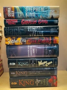 Lot 8 Books By Stephen King (Hardcover With Dustjacket) List In The Description. - Picture 1 of 24