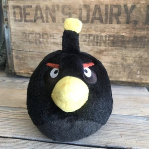 Bomba giocattolo Angry Birds Commonwealth 5" peluche (2010) NO SUONO - Foto 1 di 8