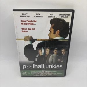 Poolhall Junkies 2003 DVD Region 4 GC Christopher Walken, Rick Schroder - Picture 1 of 3