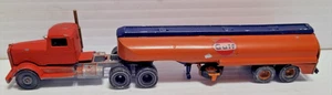 VINTAGE ULRICH KENWORTH TRACTOR & GULF TANKER - Picture 1 of 5
