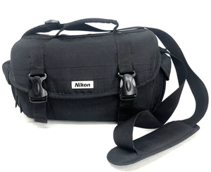Original Nikon Kameratasche schwarz Schultergurt & Innenteil - Bild 1 von 10
