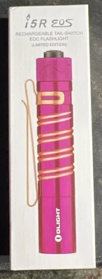 Olight i5R EOS EDC Flashlight Rechargeable Tail-Switch Plum Discontinued BNIB - Image 1 of 2