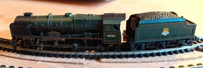 GRAHAM FARISH 372-576 N GAUGE ROYAL SCOT CLASS LOCO 46106 'GORDON HIGHLANDER' - Image 1 of 4