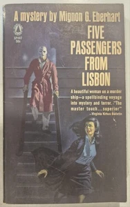 Vintage Mystery Paperback FIVE PASSENGERS FROM LISBON Good Condition - Picture 1 of 3