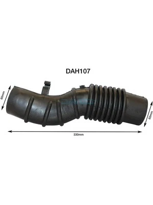 Dayco Air Intake Hose fits Mazda E-Series 2.0 SG,SK E2000 (DAH107) - image 1 of 4