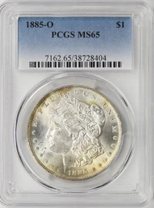 1885-O $1 Morgan Dollar PCGS MS65 - Picture 1 of 4