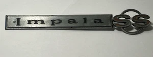 1967 Chevy Impala SS Emblem Trunk Lid Emblem OEM GM Part # 7682050 Vintage - Picture 1 of 14