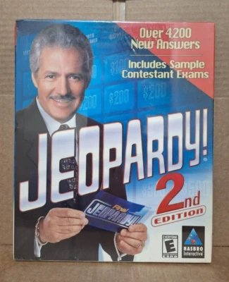 Jeopardy 2nd Edition (PC, 2000) - Big Box Version - New / Sealed - Image 1 of 4