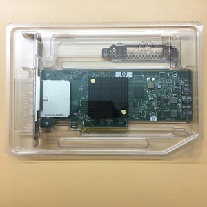 HP H221 660087-001 LSI SAS9207-8e HBA 638836-001 MiniSAS PCI-E x8 3.0 6Gb/s - Picture 1 of 3
