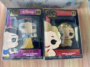 Funko Pop! LOTE de 2 prendedores Disney Blancanieves y bebé Hércules NUEVO - Imagen 1 de 3