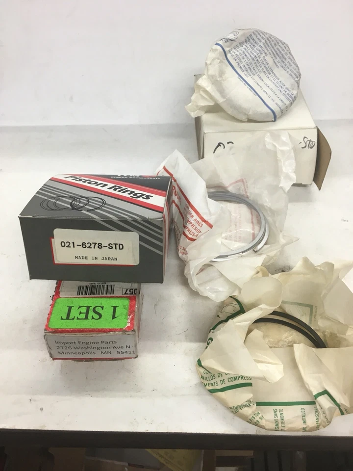 FITS NISSAN SENTRA "GA16i" 1597cc 76mm 1989-1990 PISTON RING SET 021-6278-std - Image 1 of 1