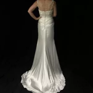 Ronald Joyce Vintage Art Deco Style Wedding Dress. Size 10 AU - Picture 1 of 4